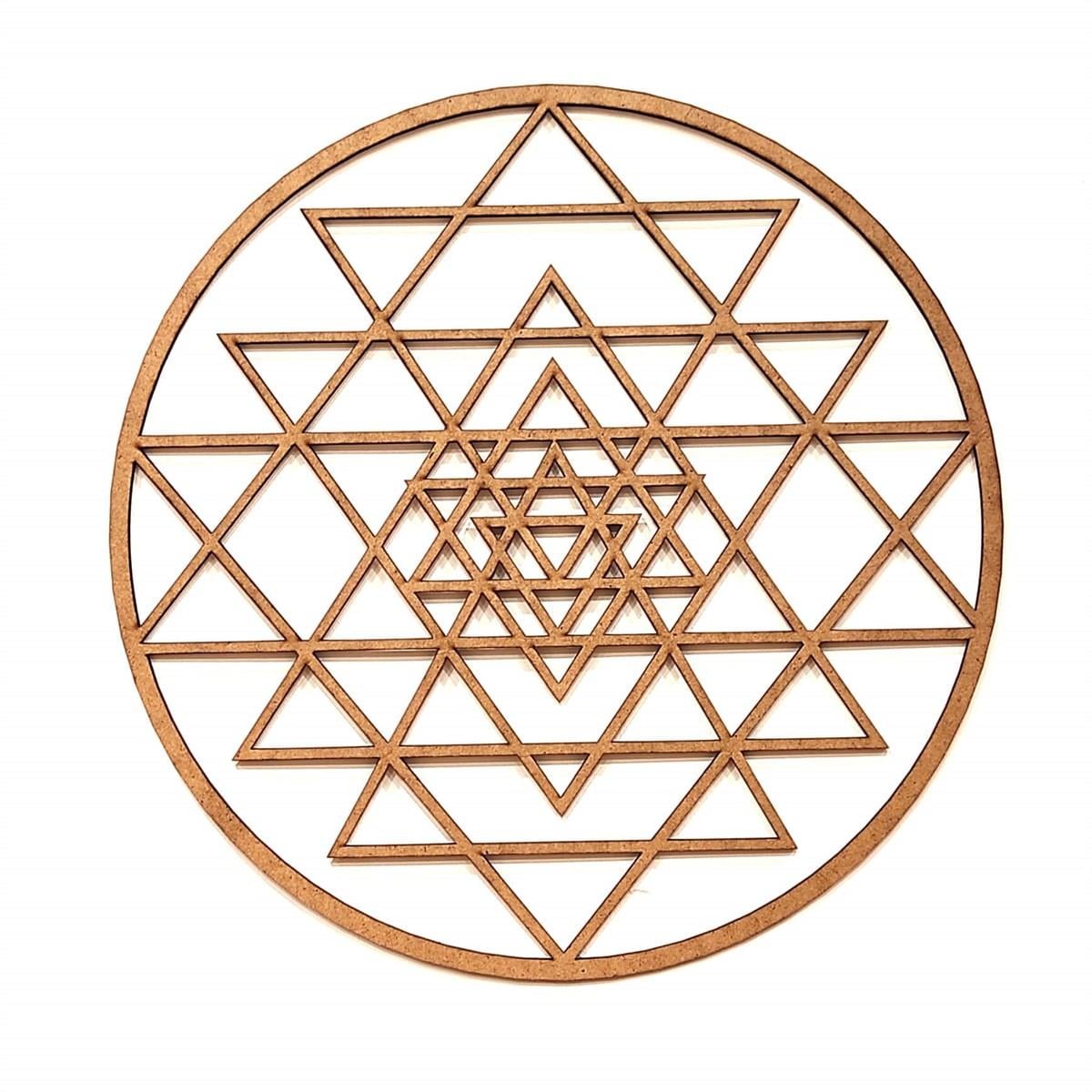 Kutsal Geometri Seti MDF