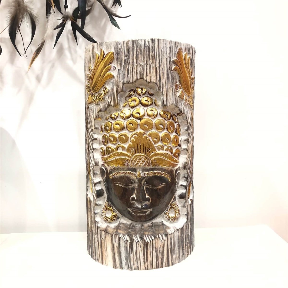 Meditatif Buda Heykel