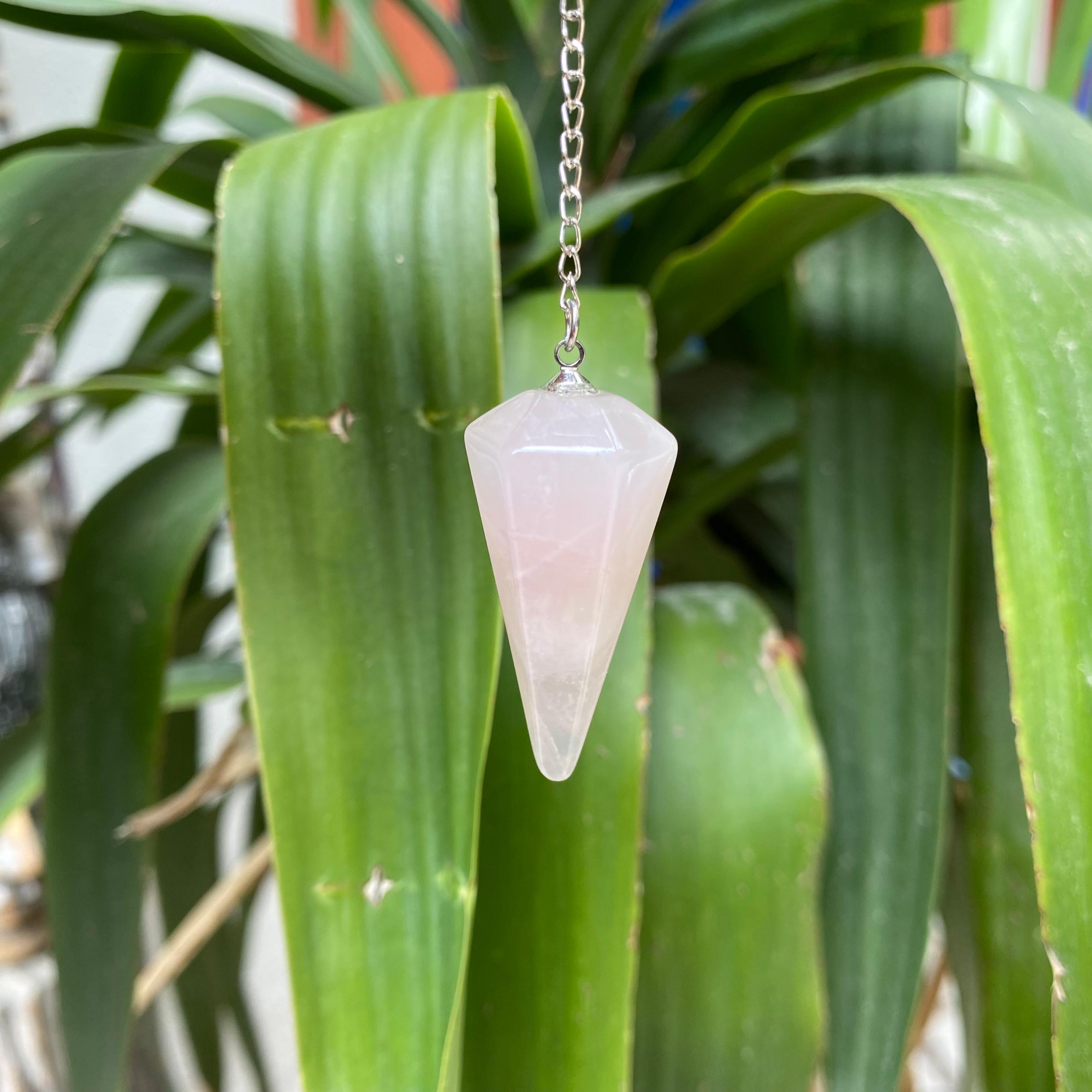 Pembe Kuvars Sarkaç Pandül