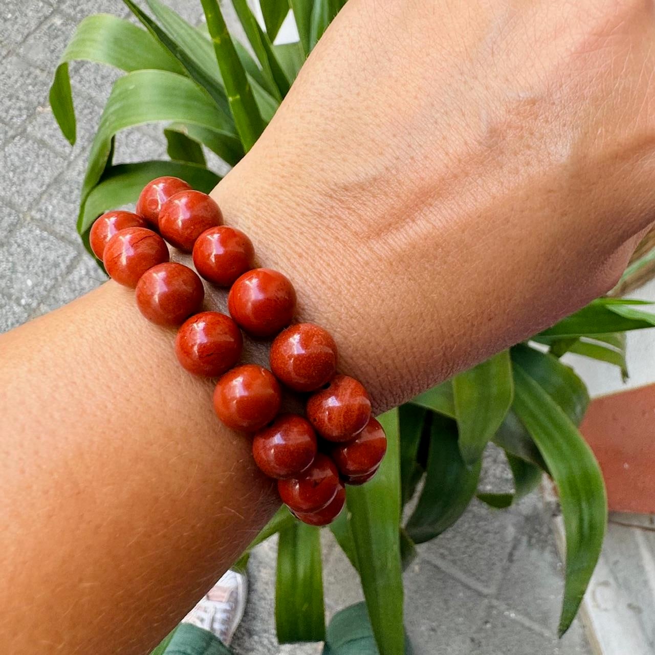 Red Jasper Bileklik 10 mm