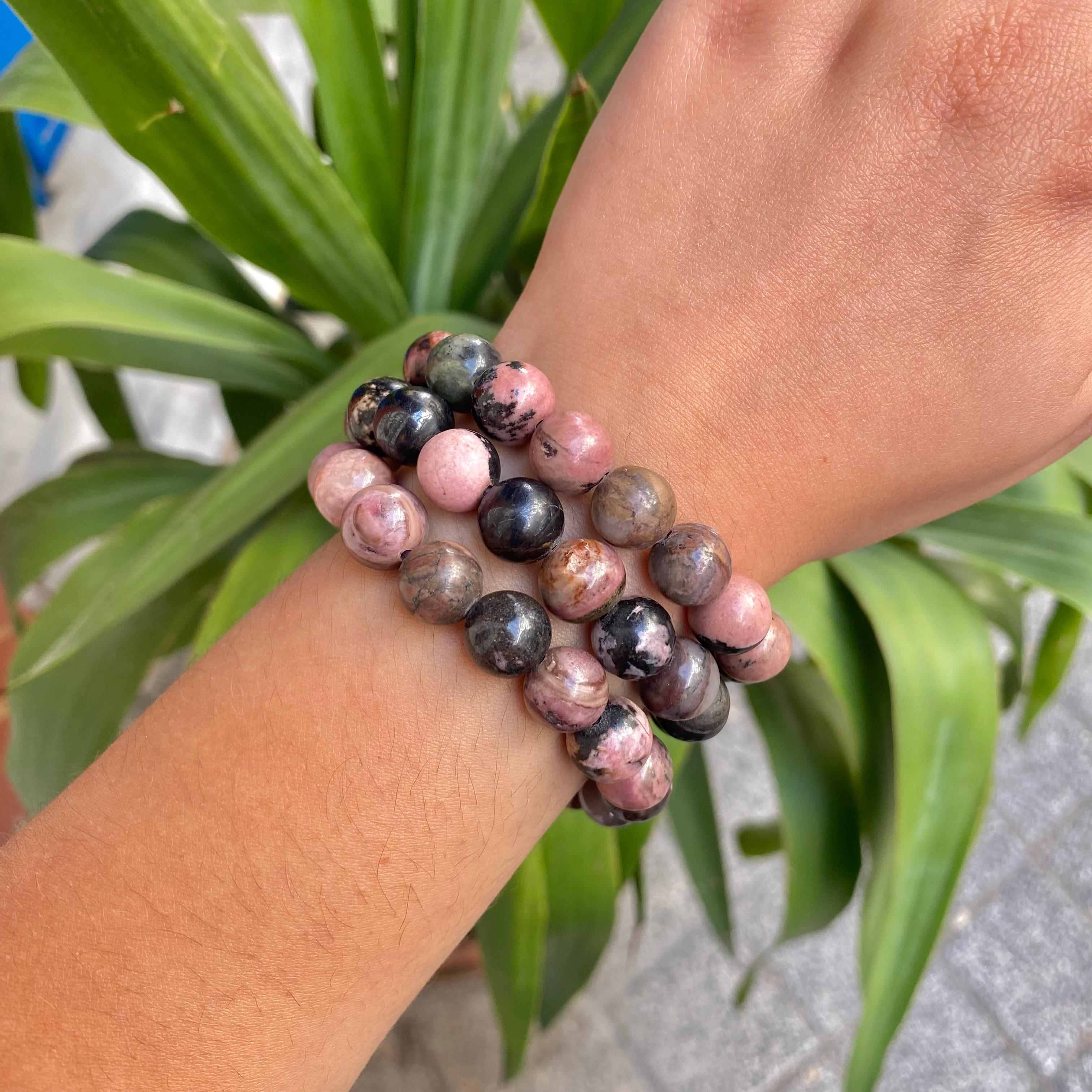 Rodonit Bileklik 10mm