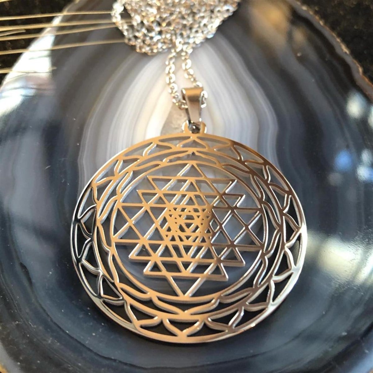 Sri Yantra Kolye Ucu