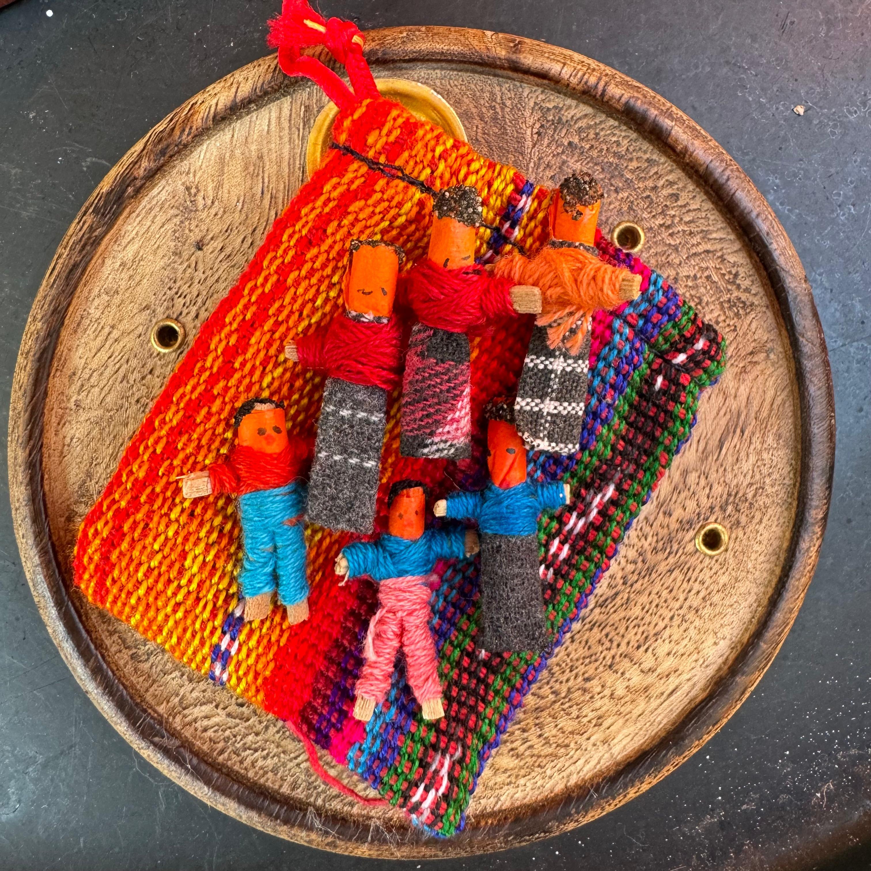 Worry Dolls Maya Bebekleri 6lı