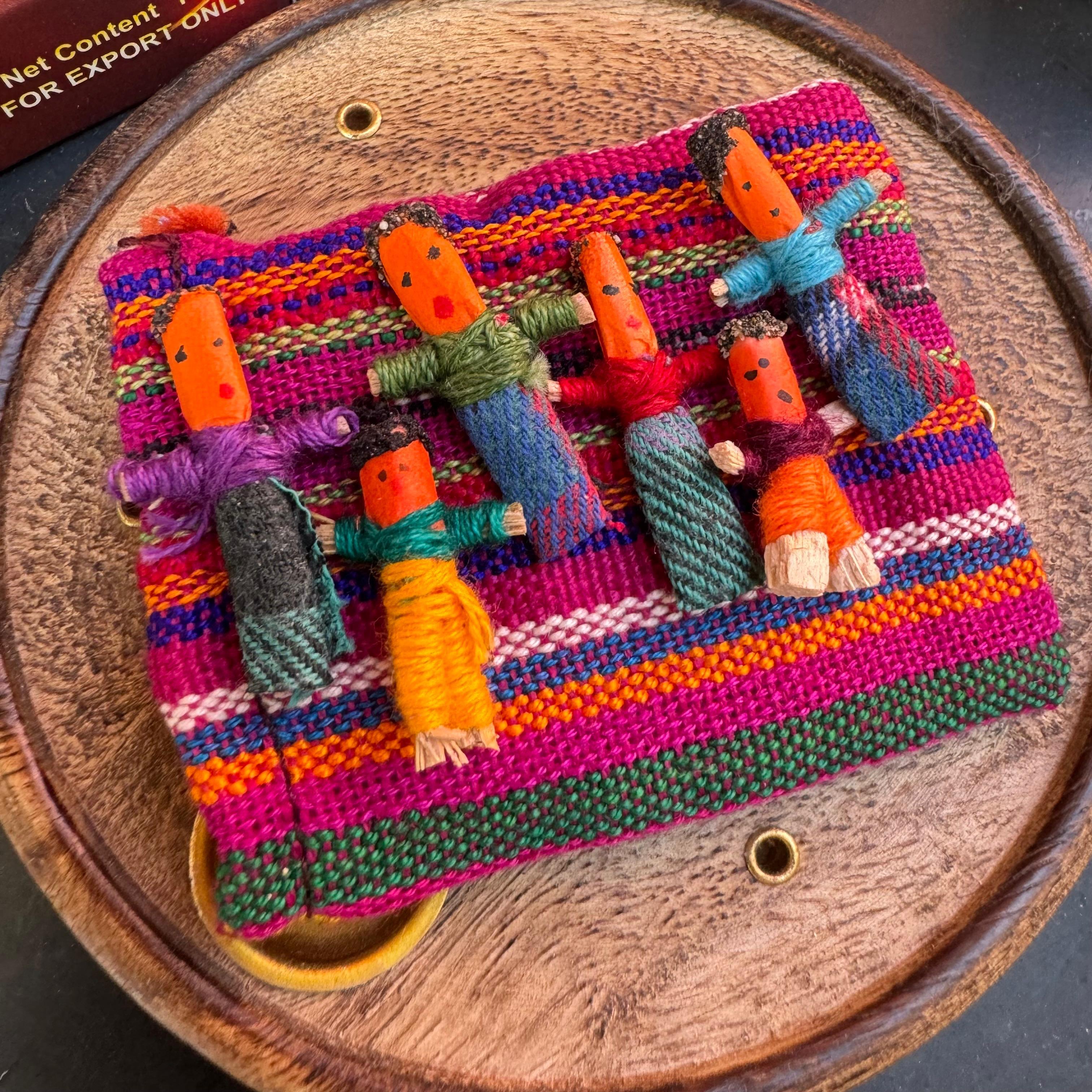 Worry Dolls Maya Bebekleri 6lı
