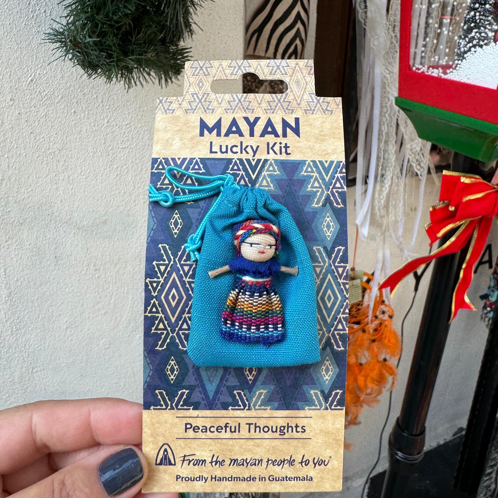 Worry Dolls Şans Kiti Mavi