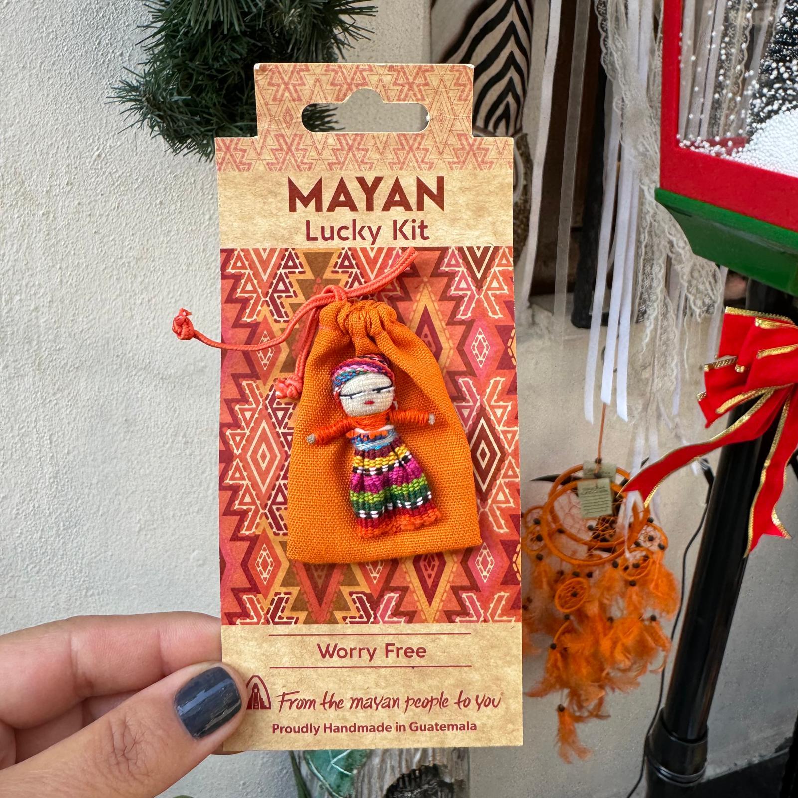 Worry Dolls Şans Kiti Turuncu
