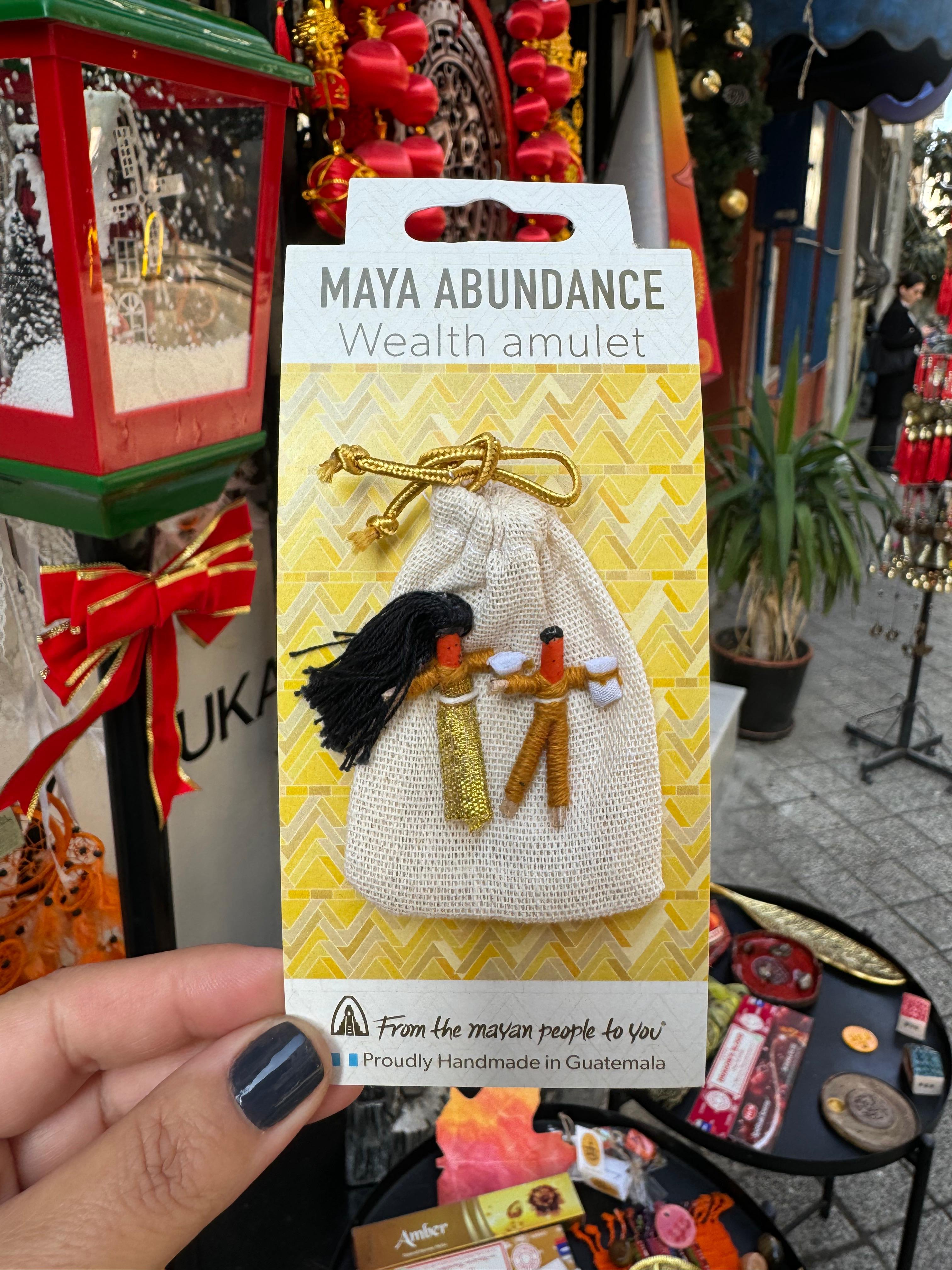 Worry Dolls Zenginlik Tılsımı Sarı
