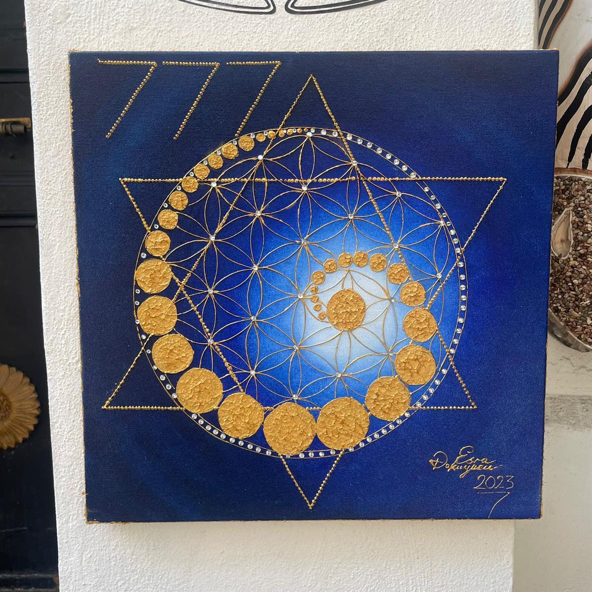 Yaşam Çiçeği & Spiral Tablo 