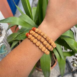 7 Çakra Bilekliği Rudrakşa