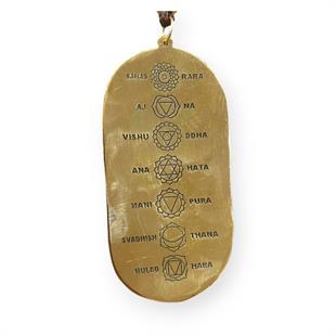 7 Çakra Pirinç Kolye