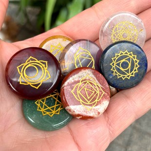 7 Çakra Doğal Taş Set