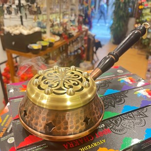 Bakır Tütsülük (Pirinç Kapaklı)