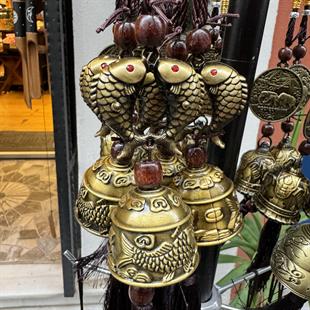 Feng Shui Çift Balık Çan