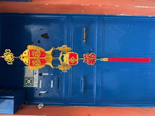 Feng Shui Çift Balıklı Süs