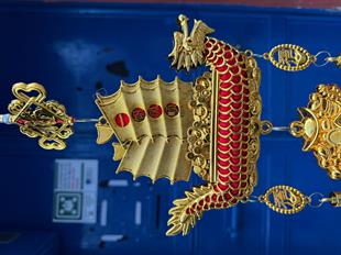 Feng Shui Yelkenli Ejderha Süs