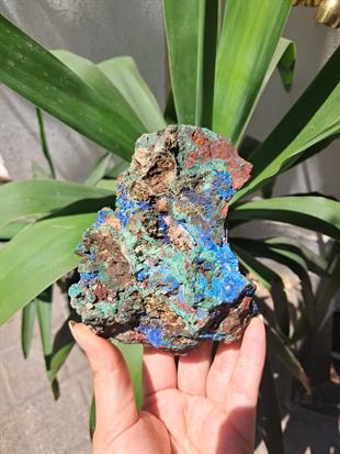 Ham Azurit Taşı (Malahitli)