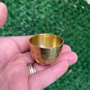 Kadim Sembollü Altın Kase