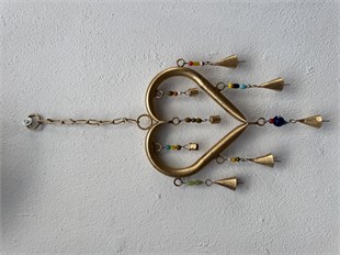 Kalp Rüzgar Çanı