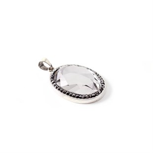 Larentia oval taşlı