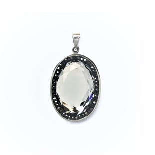 Larentia oval taşlı