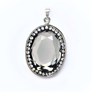 Larentia oval taşlı