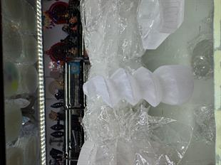 Selenit Taşı Spiral Kule 10cm