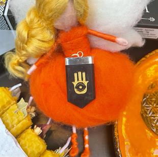 Shungit Kolye Ucu Fatmanın Eli