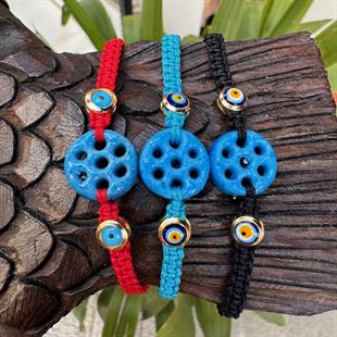 Süryani Nazarlık (7 Göz-Makrome)