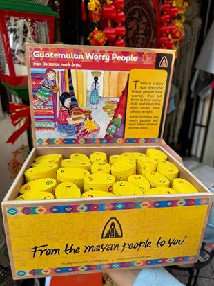 Worry Dolls Maya Bebekleri 6lı