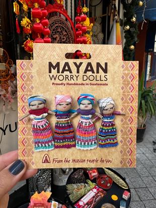 Worry Dolls Maya Bebekleri 4lü