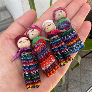 Worry Dolls Maya Bebekleri 4lü