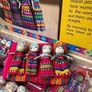 Worry Dolls Maya Bebekleri 4lü