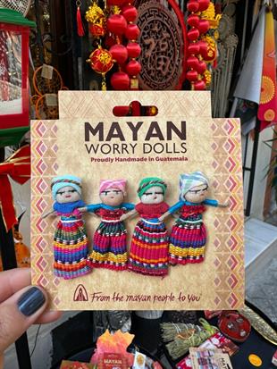 Worry Dolls Maya Bebekleri 4lü