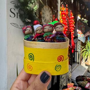 Worry Dolls Maya Bebekleri 4lü