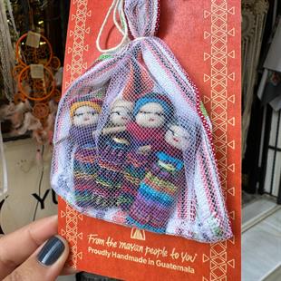 Worry Dolls Maya Bebekleri 4lü
