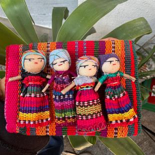 Worry Dolls Maya Bebekleri 4lü