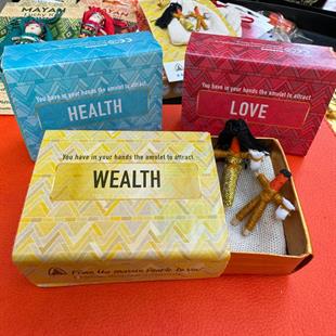 Worry Dolls Zenginlik Tılsımı Sarı