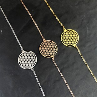 Yaşam Çiçeği Bilezik