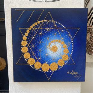 Yaşam Çiçeği & Spiral Tablo 