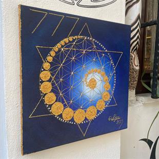 Yaşam Çiçeği & Spiral Tablo 