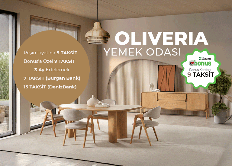 Oliveria Yemek Odası Takımı