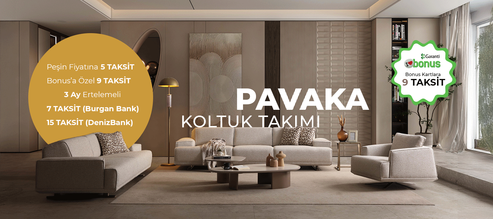 Pavaka Koltuk Takımı
