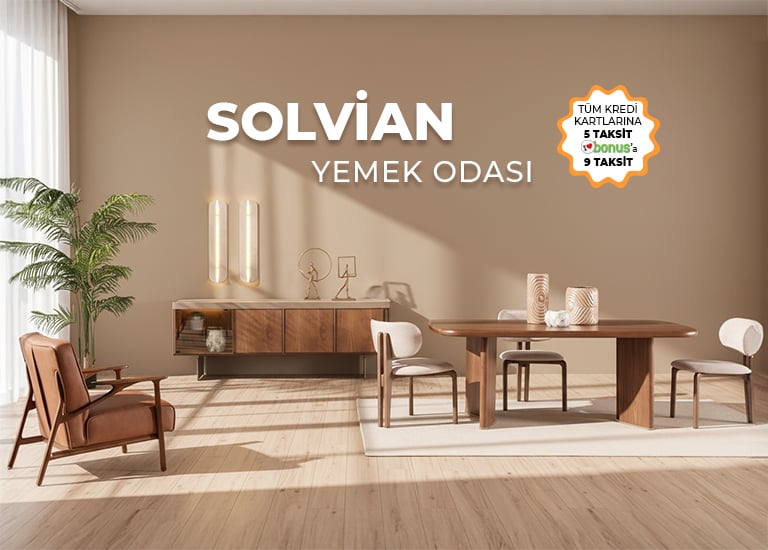 Solvian Yemek Odası Takımı