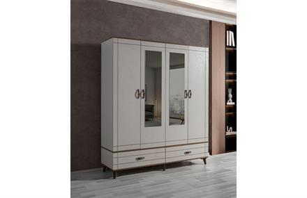 4 Kapaklı Portmanto Ayakkabılık Dolabı ENGC-MY05