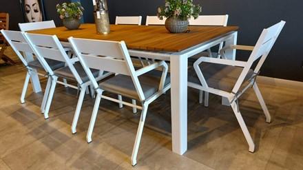 Ahşap Bahçe Masa Takımı Minderli ER-9925