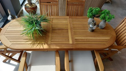 Ahşap Bahçe Masa Takımı RB-8001