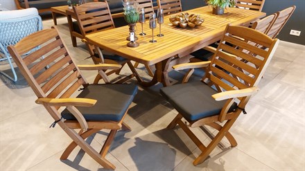 Ahşap Bahçe Masa Takımı RB-9052