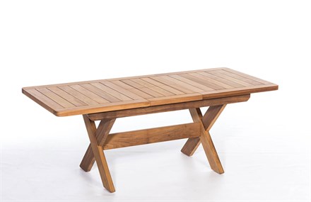 Ahşap Bahçe Masası 160+50 cm ER-1010
