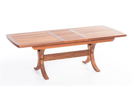 Ahşap Bahçe Masası 200+50 cm ER-1006