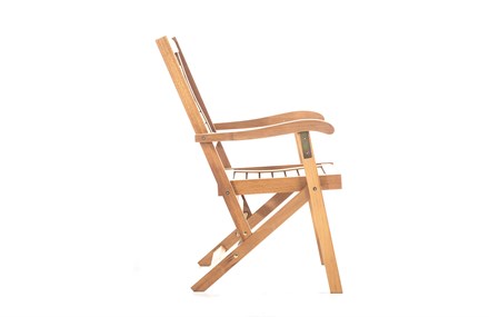 Ahşap Bahçe Sandalyesi Kollu 58 cm ER-1041